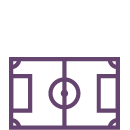 Soccer field icon